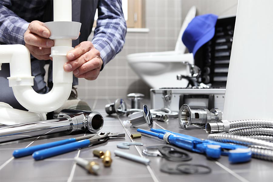 Plumbing repair and tools